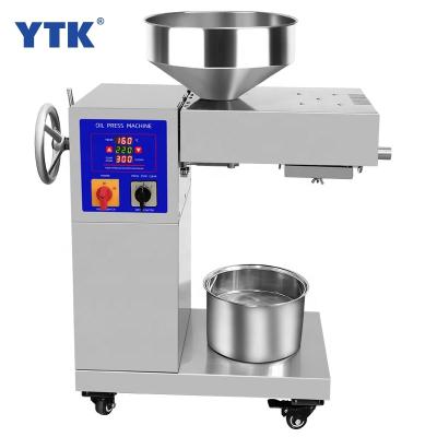 China food & Beverage Factory YTK-D06 Large Capacity 15-20KG Screw Hopper 15-20KG Screw Coconut Olive Rapeseed Sesame Oil Cold Press Oil Extraction Machine for sale