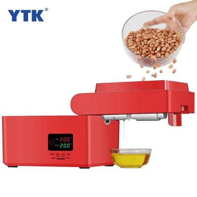 China food & Household Mini Small Sunflower Castor Seed Cold Press Machine YTK-RG-108 Peanut Beverage Chilling Oil Intelligent Electric Press Machine For Sale for sale