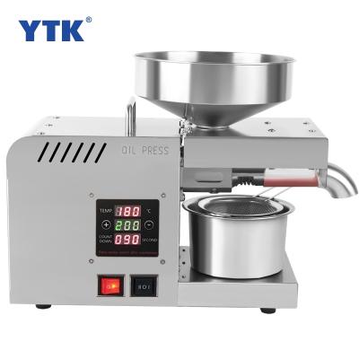 China food & Factory YTK-X5T China Household Hemp Seeds Temperature Controlled Soybean Beverage Cold Press Machine Olive Oil Press Extractor Machine for Oil for sale