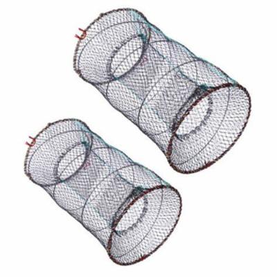 China Multifilament factory direct sale double knot fishing nets nylon fish trap net for sale