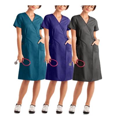 China Comfortable Good Quality Doctor Lab Coat Uniforms Vietnam Hospit Staff Doctors and Nurses Work Wear for sale