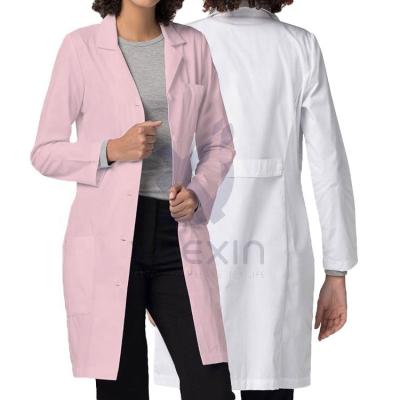 China Wholesale High Quality Doctor Wear White Lab Coats Hospital Lab Coats for sale