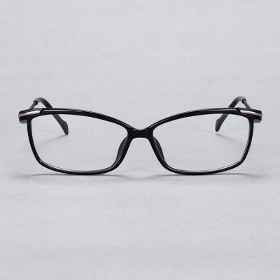 China For Reading Wholesale Super Light Weight Black Square Model TR90 Eyewear Flexible Glass Frame For Reading for sale