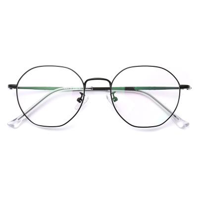 China SUNNY 6969 Vintage Prescription Glasses Unisex Metal Round Optical Gold Framed Glasses for sale