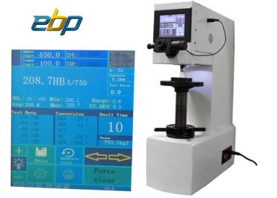 China Van de de Hardheids Testende Machine RS232 van touch screenbrinell de Interface Regelbare LEIDENE Lichtbron Te koop