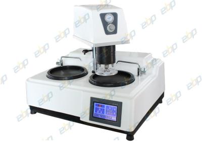 China Double Disc Metallographic Polishing Machine With Abrasive Paper And Polishing Cloth for sale