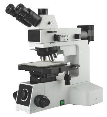 China Trinocular Metallurgische Microscoop 50X - Uitstekende de Weergaveprestaties van 500X Te koop