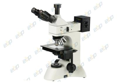 China Metallurgical Vertical Microscope With Polarizer / No Cover Glass Objective Lens for sale