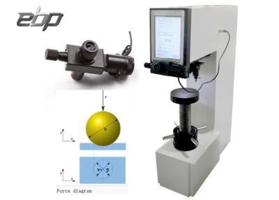 China Good Reliability Brinell Hardness Tester Manual Turret Measuring Indentation Automatically for sale