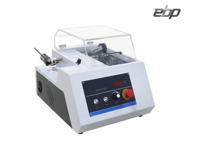 China Precision Small Parts Metallographic Sample Cutting Machine With Closed Transparent Protective Cover for sale