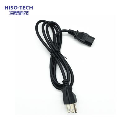 China Home appliance and Hiso Top quality UL14AWG SJTW cable custom American standard 2m USA quipment power extension cord 3 pin power cord for sale