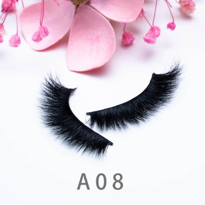 China Full Volume Real Mink Fur 13-18mm Handwork 100% Mink Eyelashes False Eyelashes Mink False Lashes 100% for sale