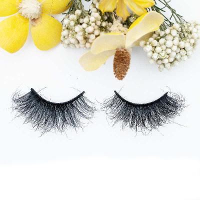 China Full Volume Christmas Bomb 2021 Long 25mm 3d Fluffy With Customize Logo Mink Eyelash for sale