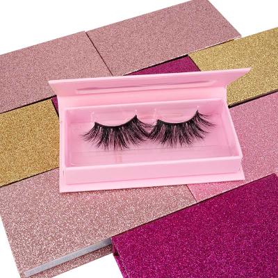 China Full Volume Customized False Eyelashes PBT Fiber Lash 3D Effect Korean False Mink Lash From Chinese Sellers Own Factory for sale