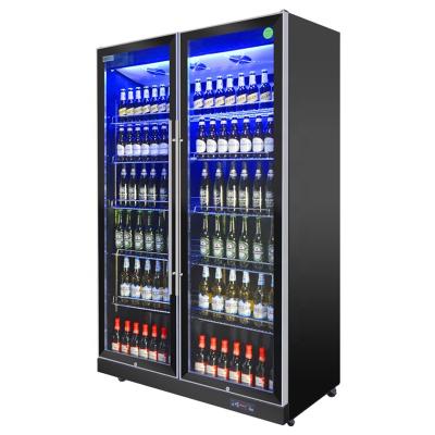 China Single-temperature Commercial Cold Beverage Fridge Beverage Beer Fridge Display Freezer Showcase for sale