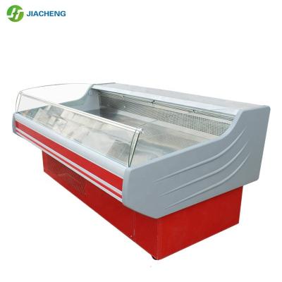 China Single-temperature Jiacheng Supermarket Fresh Meat Display Fridge Showcase Display Cooler Refrigerator For Meat for sale