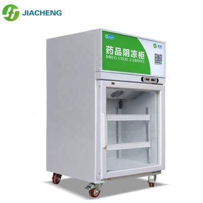 China Mini Medicine Pharmacy Refrigerator Display Household Cooler Refrigerator Constant Temperature And Humid Chamber 520*550*1030 for sale