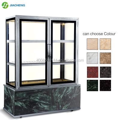 China JIACHENG Single-temperature Refrigerated Cake Cabinet Pastry Showcase Display Cooler, Tempered Glass ZB1200 for sale