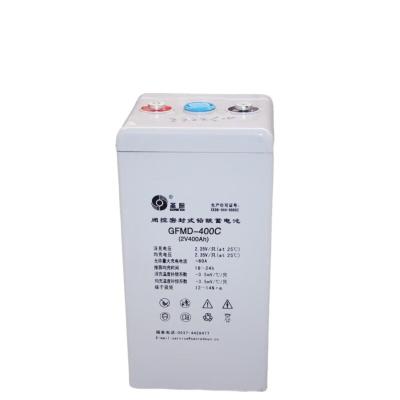 China Sacred Sun GFMD-400C 2V400Ah Lead Acid Battery for Solar Energy Storage Power System for sale