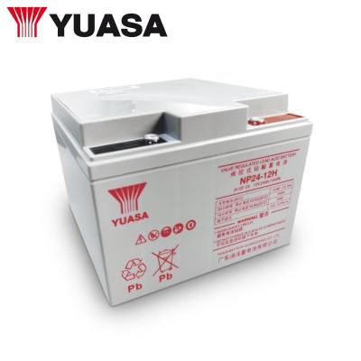 Китай Аккумулятор Yuasa NP24-1212V24AH для устойчивого освещения и применения солнечной энергии продается