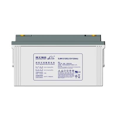 China 408*177*225mm DJM12120S Batería de plomo ácido para barcos Sistema de energía de almacenamiento de energía solar en venta