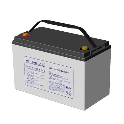 China Max.Charging Current 25A 12V100Ah Lead Acid Battery for Solar Energy Storage Power System for sale