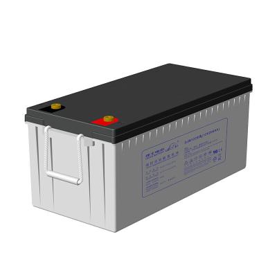 China 12V200Ah Leoch Battery Rechargeable DJM12200S for Solar Energy Storage Power System for sale