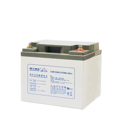 China 12V38Ah Lead Acid Battery for Solar Energy Storage Power Wind System by Leoch Battery for sale