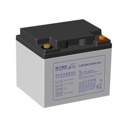 China Leoch Battery DJM1240S 12V40Ah Lead Acid Battery for Solar Energy Storage Power System for sale