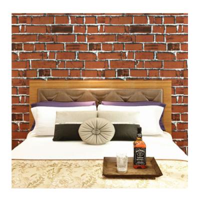 China Modern Wholesale Diy Brick Design Self Adhesive PVC Wallpaper Home Decor Roll Wrapping for sale