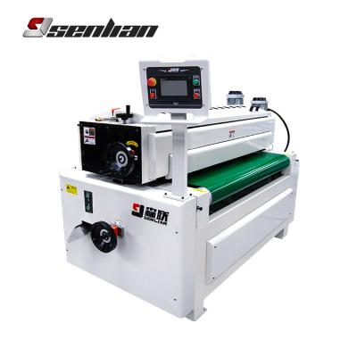 China Furniture/Door/Floor/Cabinet/Wall/Glass/PVC/Metal/Ceramics Automatic Single Board Wood UV Roller Coater Machine For Flat Varnish Painting for sale