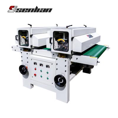 China Furniture / Door / Skirting / Flooring Brush Polish Sanding Machine For Wood Door Production Line for sale