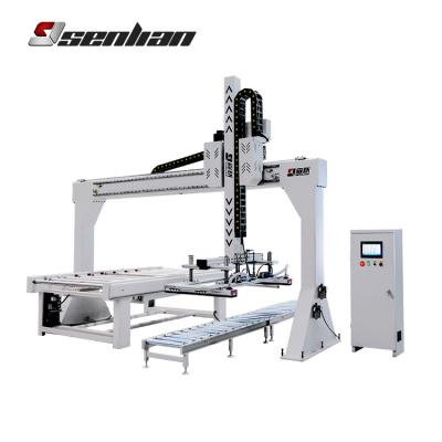 China Furniture/Door/Floor/Building Wall/Glass/Metal/PVC Automatic Woodworking Gantry Robot Machine for Loading and Unloading for sale