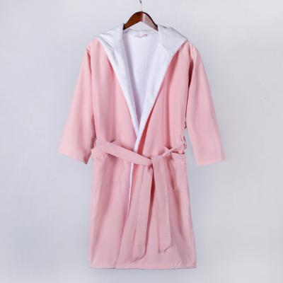 China Unisex Bathrobe Terry Bathrobe Luxury Cotton Bamboo Double Layer Bathrobe High Quality QUICK DRY Cotton Bathrobe for sale