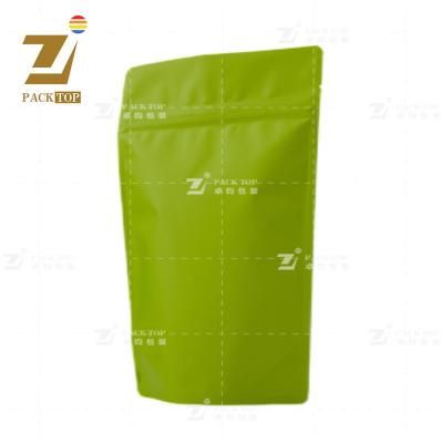 China Recycled Materials Stand Up Pouch Paper Laminated Plastic Stock Pouch Bag for sale