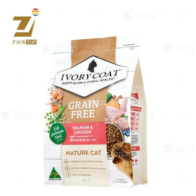 China Recyclable Recyclable Side Gusset Bag For Pet Food for sale