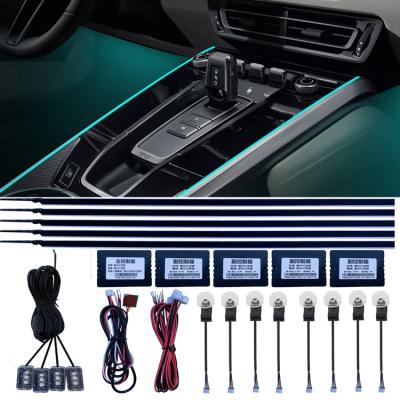 China Car Accessories APP Control Car LED Interior Decorative Lamp 12V Ambient Light Universal for sale