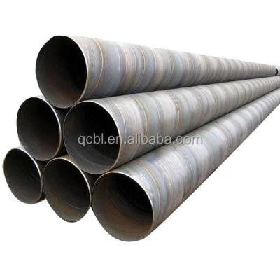 China Fluid Pipe SSAW spiral pipe plants From coil to large-diameter welded pipes tube for sale