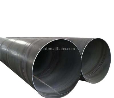 China Fluid Pipe spiral welding steel pipes ASTM  SSAW pipes steel for sale