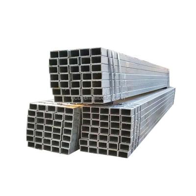 China Fluid Pipe High Quality Black square pipe iron rectangular tube welded Galvanized Square Steel gi Pipe for sale