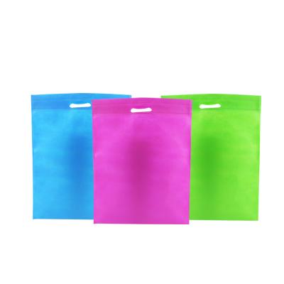 China PUNCH small recycled non woven bags custom cut bags with logo shopping bag with logo bolsas reusizables for sale