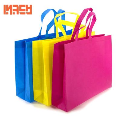 China Customized reusable packaging reusable shopping bag recycled non woven eco bag with logo for sale