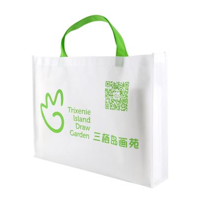 China Recyclable Heavy Loading Shopping Bag With Logo Folding Bag Bolsas Reutilizables for sale