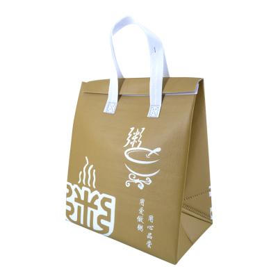 China Reusable Eco - Friendly Tote Cooler Shopping Bag With Custom Printed Logo for sale