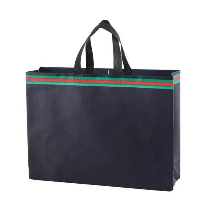 China Laminated Non Woven Handled Gift Bags Reusable Shopping Bags for sale