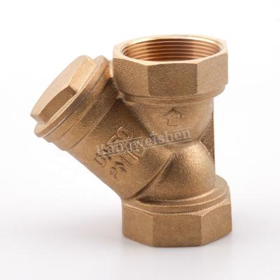 China Brass Strainer General Stainless Steel Filter Y Type Check Valve for sale