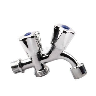 China Modern Nickel Plating Two Way Brass Water Faucet for sale