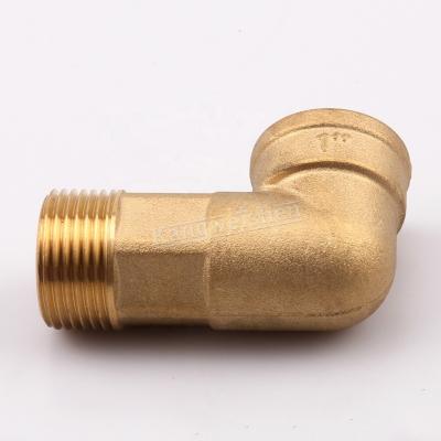 China Water Meter Connector 3/4 Inch Water Meter Connector Couplings Brass Pipe Fittings for sale