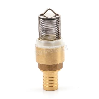 China General Vertical Brass Foot Valve With Hook for sale