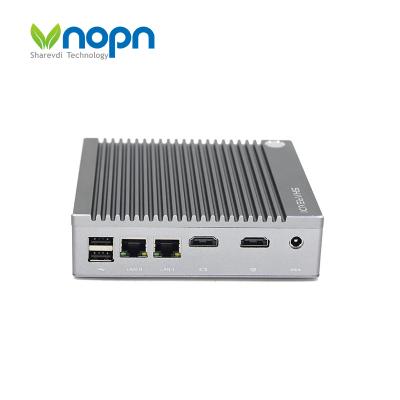 China Linux N2940 Industrial Fanless Small Size Compact MINI PC For Indoor Digital Signage POS System for sale